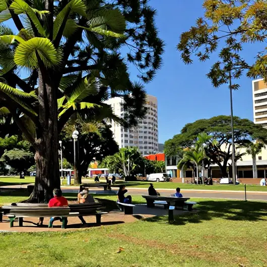 Explorando as Praças e Espaços Públicos de Cuiabá