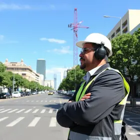 solução técnica para estacionamento central