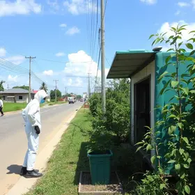 Prefeitura de Cuiabá mantém controle mensal de pragas em unidades de saúde controle de pragas