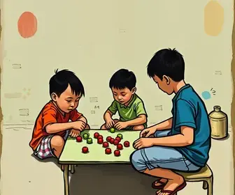 manhã de jogos e brincadeiras