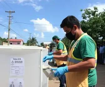 Cuiabá operações de limpeza eleições