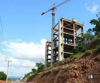 reconstrução da Rua 1