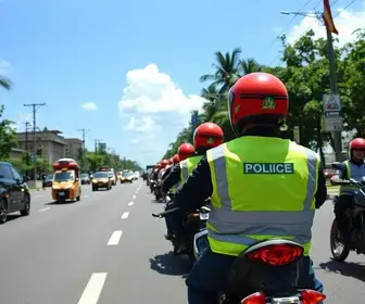 Mobilização de agentes de trânsito em Cuiabá para eleições