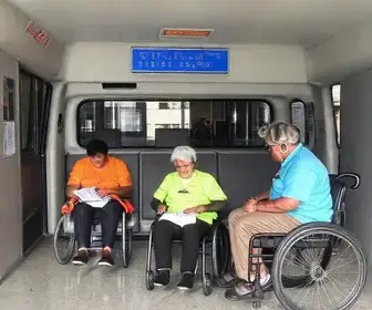 transporte para eleitores com deficiência